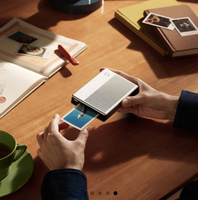 Imprimante photo de poche pour maison intelligente 1S avec bordure personnalisée et filigrane |   Prend en charge la vidéo en réalité augmentée |   Partage de connexion multi-utilisateurs