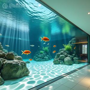 Hoge Kwaliteit Gigantische Transparante <span class=keywords><strong>Aquarium</strong></span> <span class=keywords><strong>Aquarium</strong></span> <span class=keywords><strong>Aquarium</strong></span> Luxe Moderne Stijl Acryl Aquaria Door Fabrikant Grote Schaal Goede Prijs - Product Image 1