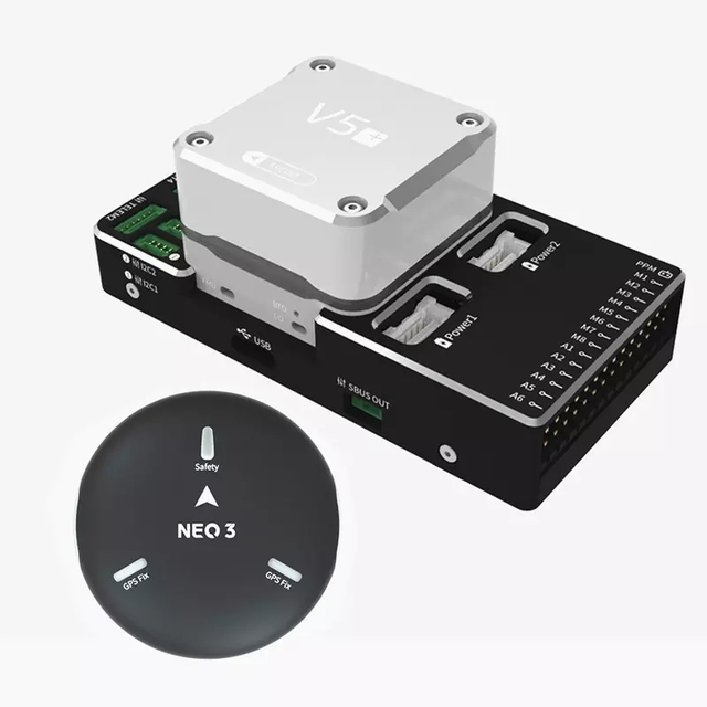 CUAV V5+ FC NEO3 GPS Autopilot Pixhawk Flight Controller for FPV RC Quad Helicopter Flight Simulator DIY APM PX4