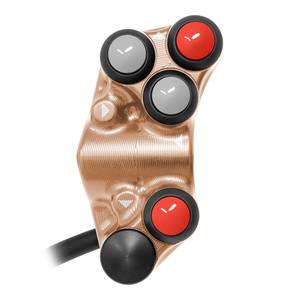 สวิตช์แฮนด์ซ้ายสำหรับไทรอัมพ์ สตรีท ทริปเปิล 765 อาร์(สีทองแดง) - Product Image 4