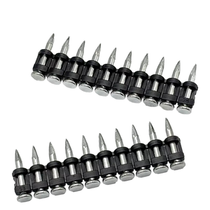 Clavos de acero galvanizado dobles 3*19, gruesos, antiadherentes, de vástago liso, en rollo, clase 8, para ventanas - Product Image 1