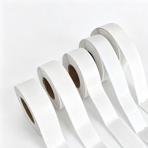 Rouleau d'étiquettes de bagages d'<span class=keywords><strong>avion</strong></span> en papier thermique haute adhérence, vente en gros, étiquettes de bagages personnalisées pour compagnies aériennes - Product Image 2