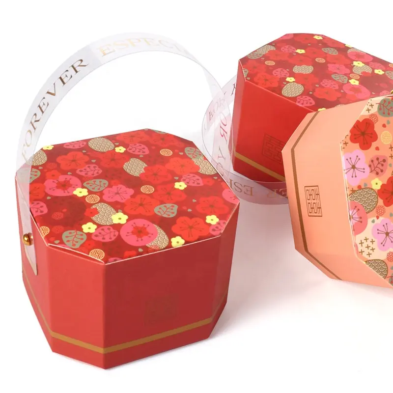 결혼식 파티를 위해 사탕 선물 상자에 대한 도매 창조적 인 손으로 운반 종이 상자 장식 상자