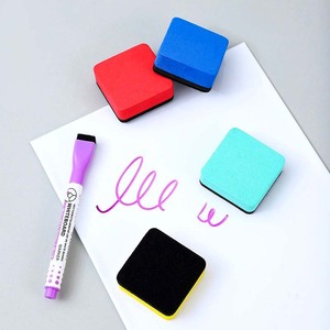 <span class=keywords><strong>Feutre</strong></span> de haute qualité 5*5 petit carré avec gomme de <span class=keywords><strong>tableau</strong></span> <span class=keywords><strong>noir</strong></span> magnétique EVA peluche tissu <span class=keywords><strong>tableau</strong></span> <span class=keywords><strong>blanc</strong></span> gomme magnétique enfants gomme - Product Image 3