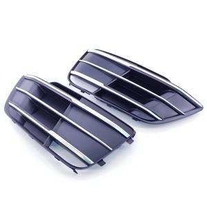 Marcos de luces antiniebla Audi Q5 Q5L S-Line, panel de rejilla inferior, clip de plástico negro, 2018-2022 - Product Image 2