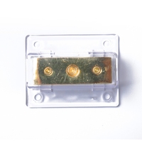 2 Voies Stéréo Audio de Voiture Ampères/Câble de Masse Splitter Bloc de Distribution 1/0ga Prix de Gros à Bajutu pour la Voiture de Bateau de RV