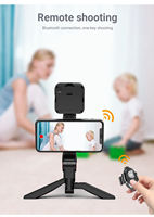Kit de vlogging professionnel microphone d'enregistrement sans fil pour kit de vlogging vidéo smartphone