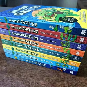 Investi Gators Crocodile Investigators Deluxe Edition Set di 13 Volumi Libri Illustrati in Inglese con Copertina Rigida e Rilegatura Perfetta - Product Image 1