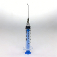 Aiguille d'irrigation dentaire jetable en acier inoxydable et plastique, courbée, avec trou latéral pour endodontie, marque SZMDK, modèle d'aiguille courbée, en sachets stand-up