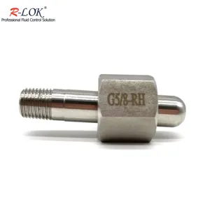 Stainless steel cylinder joint oxygen hydrogen nitrogen alkyne cylinder connector G58 W21 High pressure hose fittings CGA330