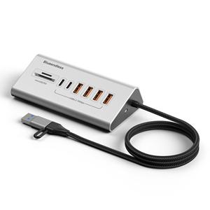 Custom New Product <strong>8</strong> <strong>In</strong> 2 Multi Port <strong>USB</strong> 3.2 Gen 2 High Speed <strong>Multiport</strong> Hub <strong>USB</strong> Type C Hub Docking Station - Product Image 1