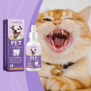 YEGBONG Venta caliente Limpieza suave Olor de dientes de mascotas Aliento de mascotas Gotas refrescantes - Product Image 1