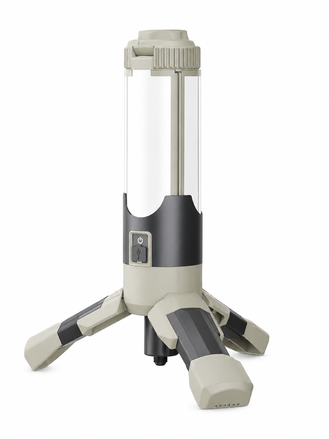 Rechargeable LED Work Light with Extendable Tripod Stand 5 Lighting Modes White Warm Light Type-C Charging