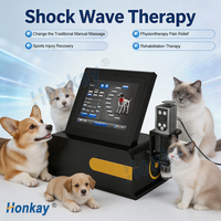Appareil de thérapie par ondes de choc équin de 8 pouces à écran tactile pour la rééducation sportive des articulations des chevaux et des animaux de compagnie