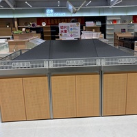 Dubbelzijdige stalen supermarkt rekken fabriek groothandel op maat fruit en groente display rekken voor fruit en groenten
