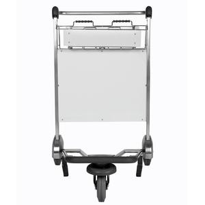 Carrito de equipaje para pasajeros con asiento, de acero inoxidable, resistente, para aeropuerto - Product Image 2