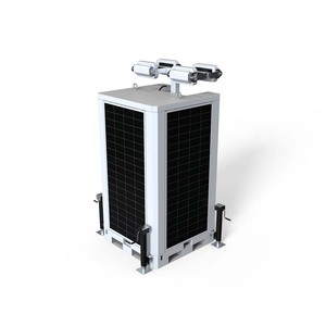 T500-7M <b>Towable</b> Solar Mobile Light Tower with IP65 Rating 360 Beam Angle & 440,000 Lumens for Park Lighting - Product Image 3