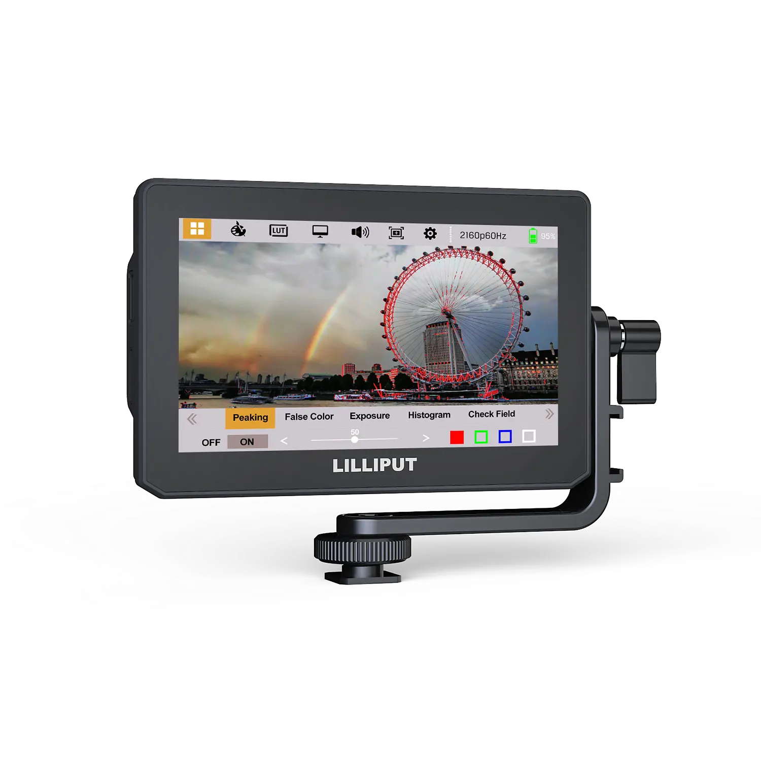 LILLIPUT Full HD Resolution 5 inch Camera Field Monitor HDMI Touchscreen for Live Stream Equipment