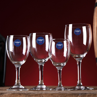 Verres à Vin en Gros Luminarc Personnalisables Estampage Or Gravure Laser Verres à Vin Rouge, Champagne et Cocktail Lot de 6 Coffret Cadeau