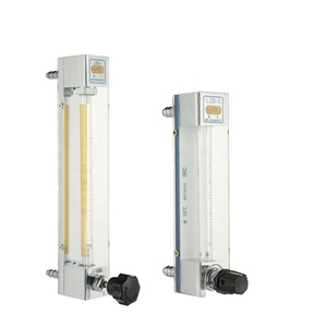 Mini rotamètre chimique en acier inoxydable avec tube en verre et capteur de débit d'eau - Product Image 1