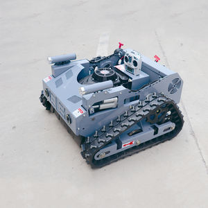 Cortacésped de control remoto inalámbrico capaz de funcionar hasta a 100 metros de distancia sin fatiga ni salpicaduras de restos de hierba - Product Image 2