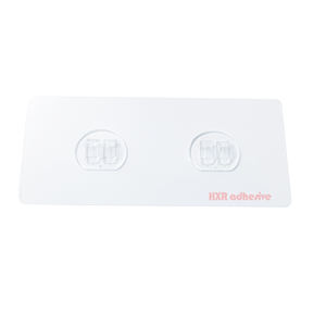 خطاف تعليق لاصق بلاستيكي شفاف صلب مثبت على الحائط لشريط الطاقة - Product Image 2