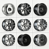 Rines de Aleación de Aluminio Forjado Ligeros, Nuevos, Plateados Cromados, de 20 Pulgadas, 5x112, Diseño Cóncavo Profundo, Acabado Pulido, Personalizados OEM