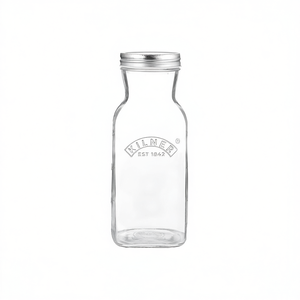 Bouteille à jus et à sauce Kilner 500 ml avec couvercle en métal pour le stockage - Product Image 2