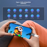 Alliage de zinc 10Gbps USB C vers USB un adaptateur Otg convertisseur Type C mâle vers USB3.2 Gen2 femelle pour téléphone portable Macbook