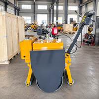 Rouleau compresseur monocylindre autoporté 310 kg le plus vendu pour l'entretien routier municipal