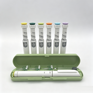 Unité de distribution compacte jetable pour stylo, portable pour le voyage, pour crème de soin de la peau, stylo de remplissage, conception d'emballage extérieur personnalisée OEM ODM - Product Image 2