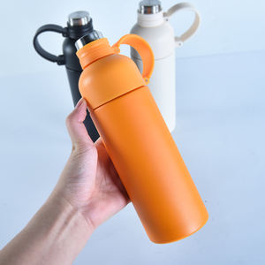 Nouvelle arrivée sur mesure écologique adulte 500ml sport cyclisme portable en acier inoxydable isolé <span class=keywords><strong>bouteille</strong></span> d'eau en vrac pour le fitness - Product Image 4