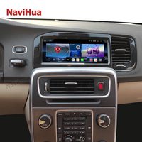Navihua Nouveau design pour Volvo S60 2011-2019 Qualcomm Android Car Radio GPS Navigation Car Player Multimedia Stereo Audio Map