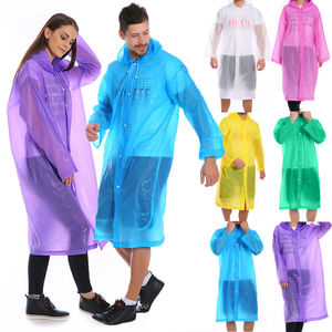 Impermeabile in EVA e Mantella Antipioggia Unisex per Uomini, Donne e Ragazze - Design Lungo - Product Image 2