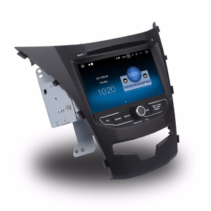 9 "android macchina fotografica di inverso di vista posteriore con video radio mirrorring BT lettore di navigazione per Auto Per <span class=keywords><strong>SsangYong</strong></span> Actyon <span class=keywords><strong>Korando</strong></span> Nuovo - Product Image 1