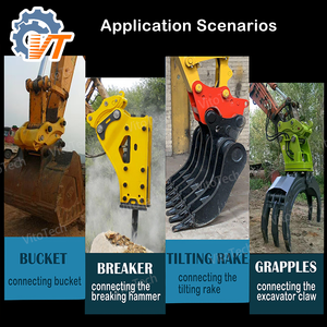 VITOTECH экскаватор гидравлический конвертонаклон Быстрый Сцепной гидравлический Быстрый Сцепной экскаватор Excav быстрое сцепное устройство для мини-экскаватора - Product Image 4