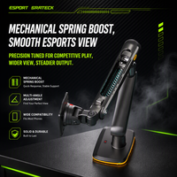 Suporte de Monitor de Alumínio de Alta Qualidade com Revestimento, Capacidade de 2-20KG, para Monitores de 32 a 60 Polegadas, Suporte para Monitor de Jogos RGB Esports