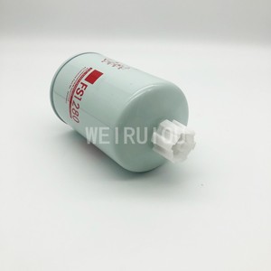 ตัวกรองน้ำมันเชื้อเพลิงรถบรรทุกหนัก ตัวแยกน้ำ FS1275 P551329 <span class=keywords><strong>FS1280</strong></span> - Product Image 4