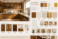 Armoires de cuisine sur mesure en bois massif sculpté de luxe avec armoire à vin en verre pour villa de style européen