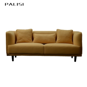 Sofá moderno de 3 asientos para sala de estar, sofá nórdico de tela agradable <span class=keywords><strong>a</strong></span> la piel, juego de <span class=keywords><strong>321</strong></span>, sofá seccional para vestíbulo - Product Image 2