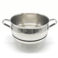 304 Acier Inoxydable 2 Couches Alimentaire Couscous Vapeur Pot 4.0 L Marmite Vapeur Ensemble 26cm