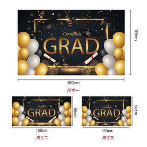 Decorazioni da Parete per Festa di Laurea 2025, Striscione 'Ci Fingiamo Grandi Orgogliosi di <span class=keywords><strong>Te</strong></span>' per Interni ed Esterni - Product Image 6