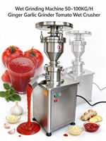 Broyeur de sauce tomate 50-100 kg/heure, machine à faire de la sauce à l'ail et au gingembre HJ-FS80