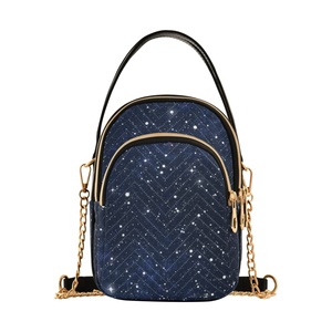 Trendy Design Custom Shine Travel <b>Chain</b> Shoulder Casual Crossbody <b>HandBags</b> for Lady - Product Image 1