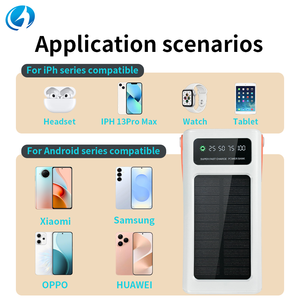 แบตเตอรี่สำรองพลังงา<span class=keywords><strong>น</strong></span>แสงอาทิตย์ 50000mAh พร้อมสายชาร์จใ<span class=keywords><strong>น</strong></span>ตัว จอแสดงผล LED ชาร์จเร็<span class=keywords><strong>ว</strong></span> พก<span class=keywords><strong>พา</strong></span>สะดวก สำหรับโทรศัพท์ - Product Image 6