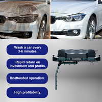 Point de lavage de voiture mobile intelligent à auto-diagnostic, certifié qualité, électrique, économe en eau, sans balais, automatique, en acier inoxydable