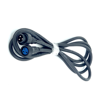 Câble étanche IP65 3 broches pour alimentation et sortie (2-10m) pour projecteurs LED PAR, projecteurs à tête mobile, éclairages de scène et équipement DJ