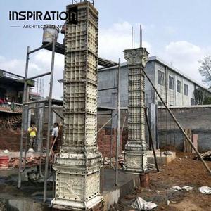 Nuovo Design prefabbricato in plastica colonna di stampaggio capitale <span class=keywords><strong>per</strong></span> la progettazione di <span class=keywords><strong>pilastri</strong></span> romani in calcestruzzo - Product Image 4