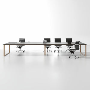 Mesa de Juntas Rectangular Personalizada con Logotipo para Sala de Juntas - Product Image 4