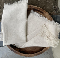 Faible MOQ, haute qualité, nappe de table en lin 100% sur mesure, serviettes de table lavables, couleur/taille personnalisée, mariages, événements, serviettes de table